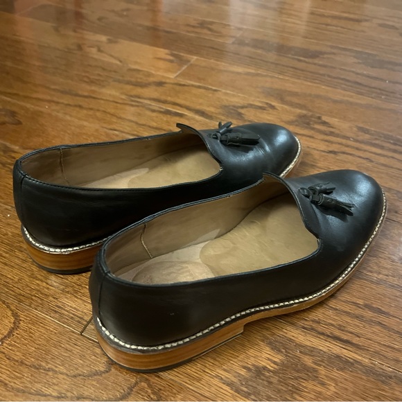 Miles & Louie Tassel Loafers (Black Leather) - Picture 2 of 9